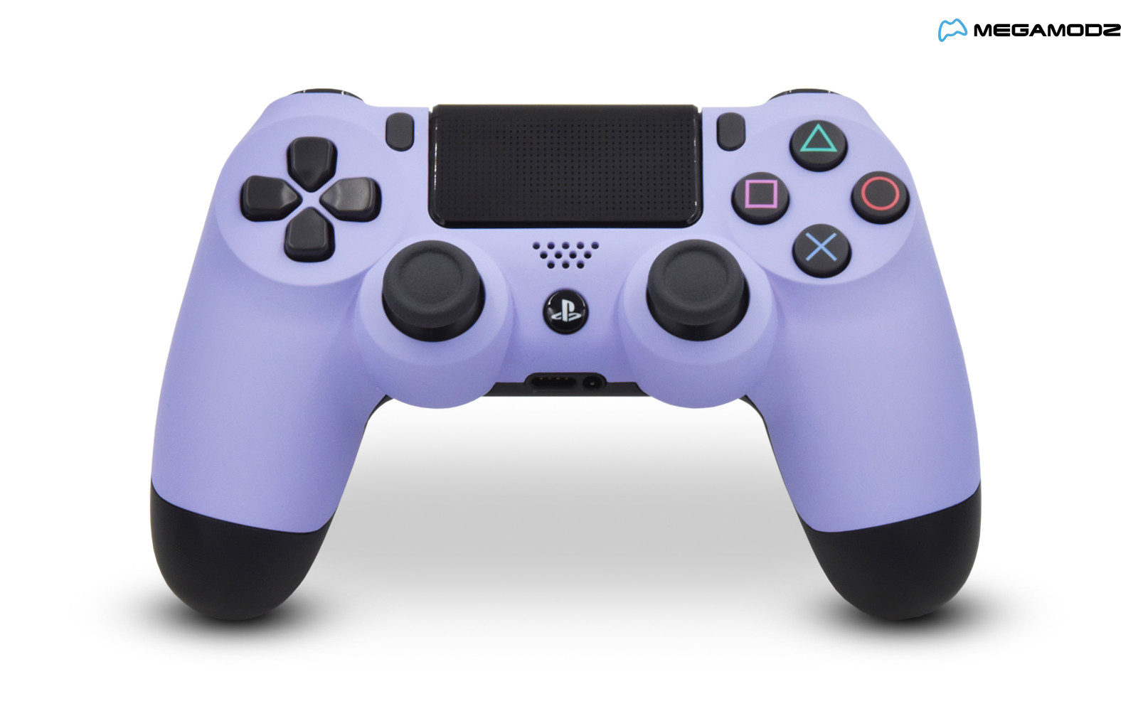 purple and teal ps4 controller