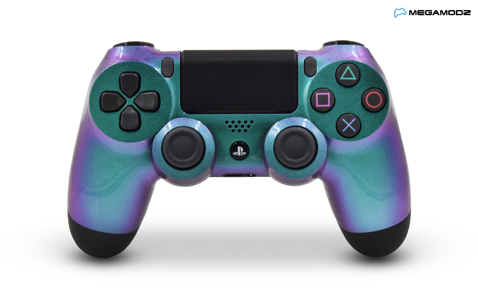 green and purple ps4 controller
