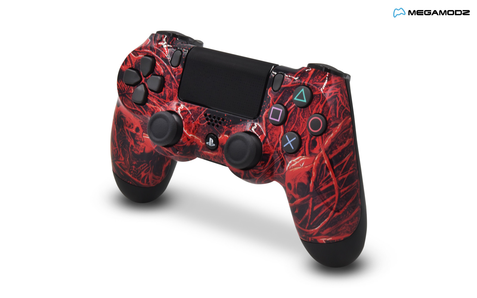 Ps4 Pro Zombie Skulls Custom Modded Controller