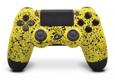 PS4 Modded Controller - Rubberized Yellow