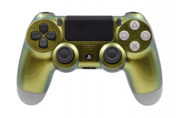 PS4 Controlador Modificado - Camaleão Dourado