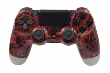 PS4 Modded Controller - Zombie Skulls