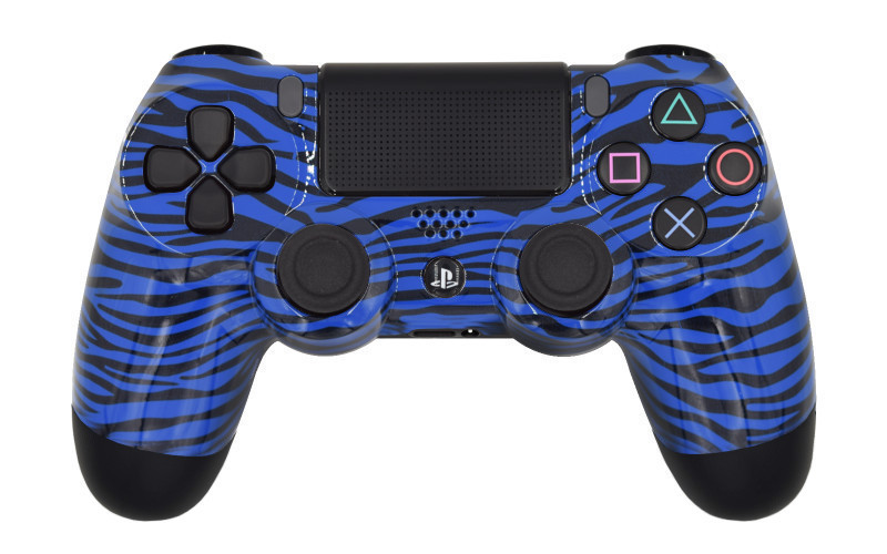 Modded PS4 Rapid Fire Controller - Blue Tiger