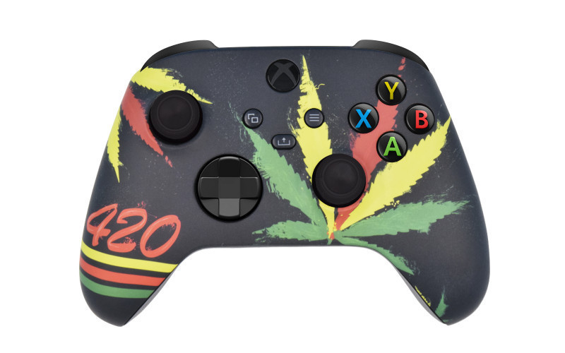 Neon Weed Xbox Series X Controller: Best Series X Controller