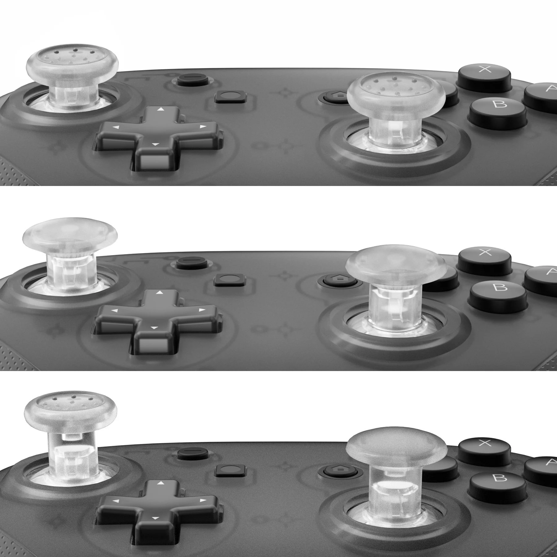 Replacement Full Set Buttons Triggers Custom for Nintendo Switch Pro  Controller