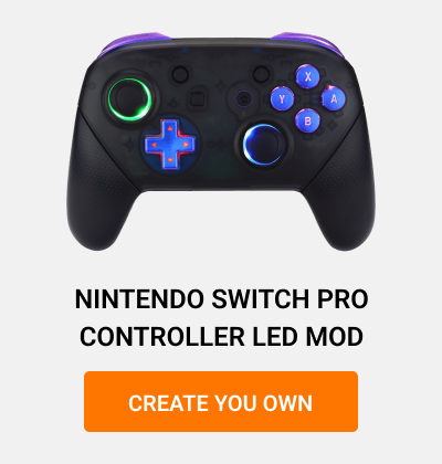 Mega Modz Nintendo Switch Pro LED Controller