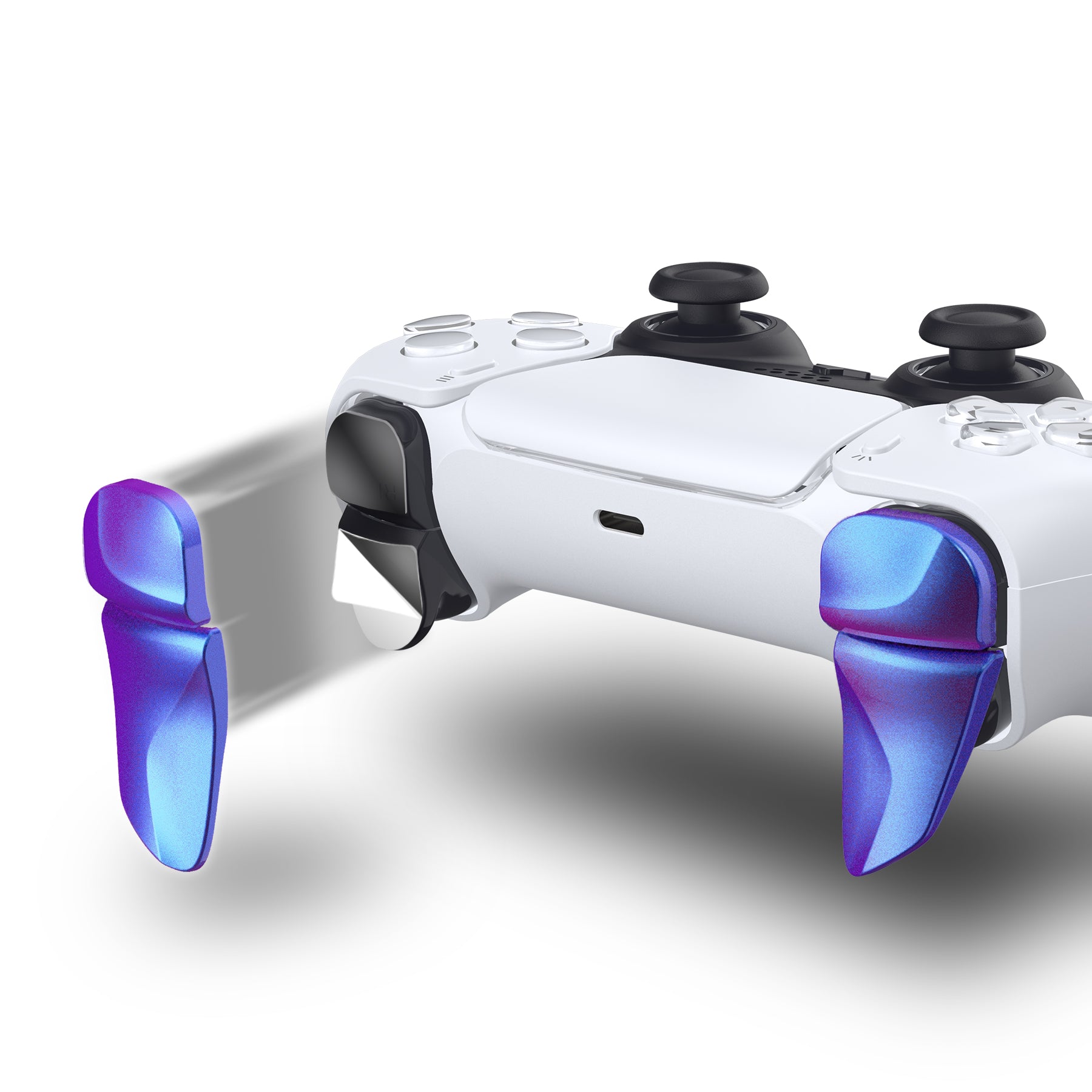 PlayVital PS5 Controller Trigger Extenders - Chameleon Purple
