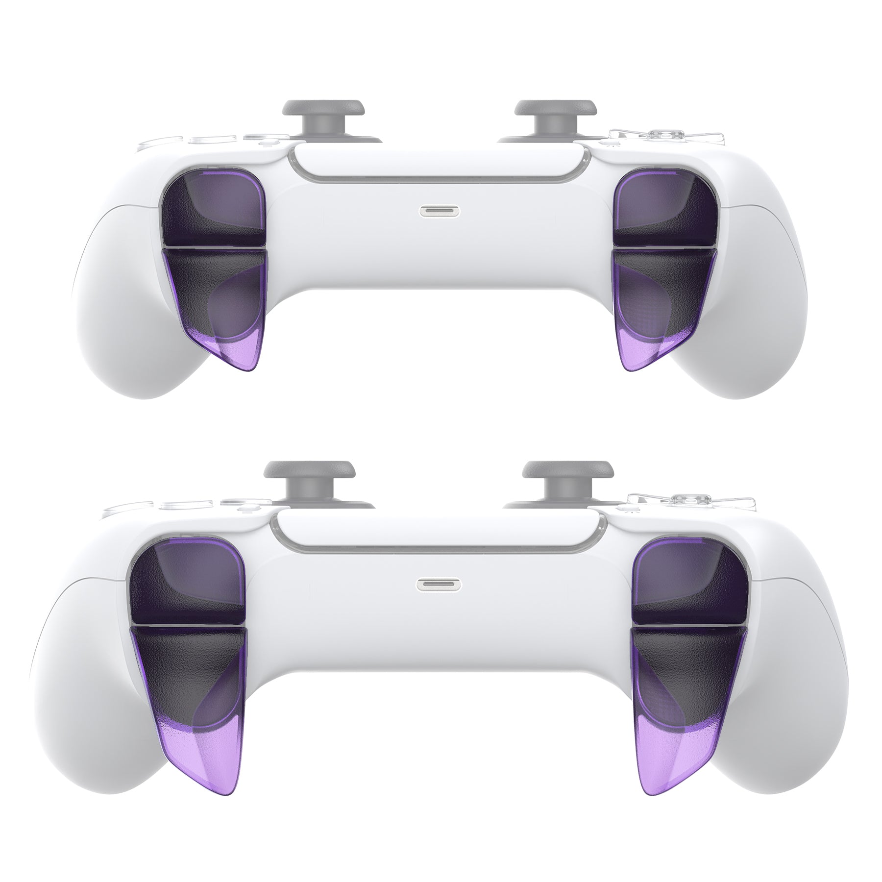 PlayVital PS5 Controller Trigger Extenders - Top View