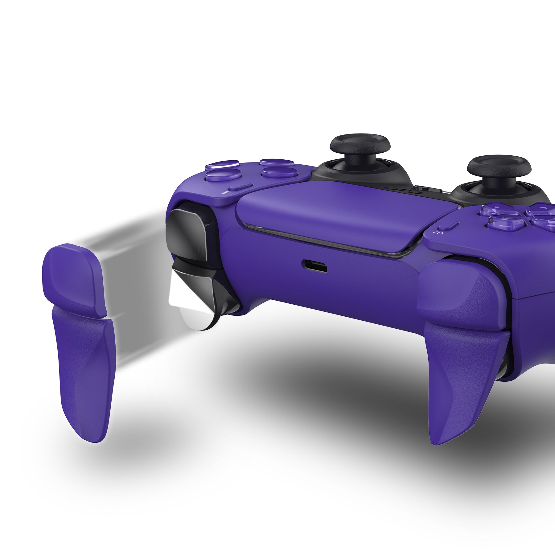 PlayVital PS5 Controller Trigger Extenders - Galactic Purple