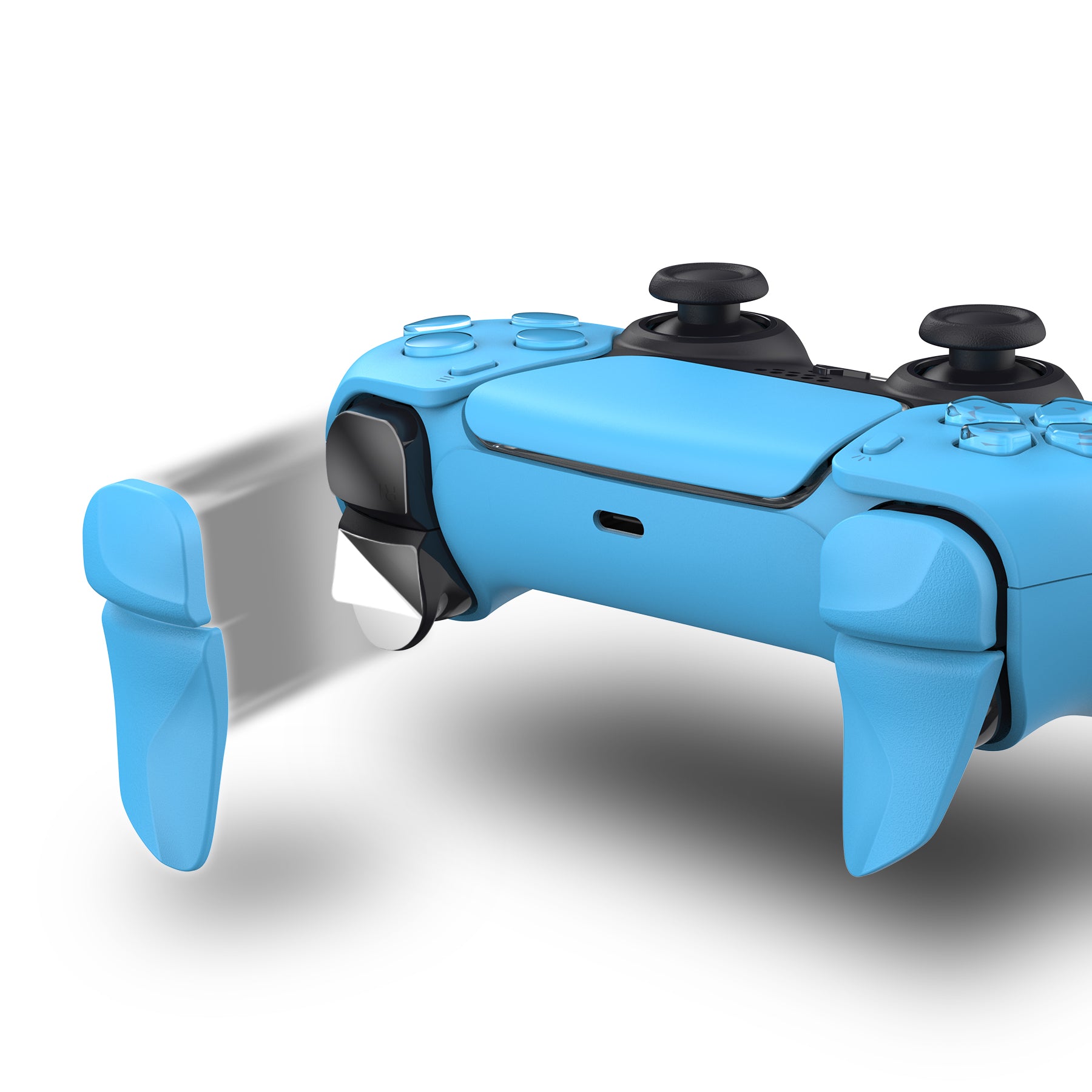 PlayVital PS5 Controller Trigger Extenders - Starlight Blue
