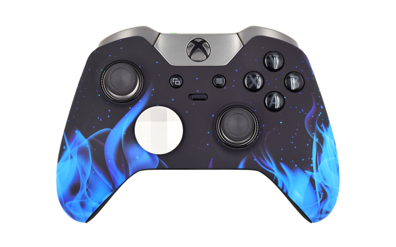 Xbox One Elite Wireless Controller - Blue Flame | megamodz.com