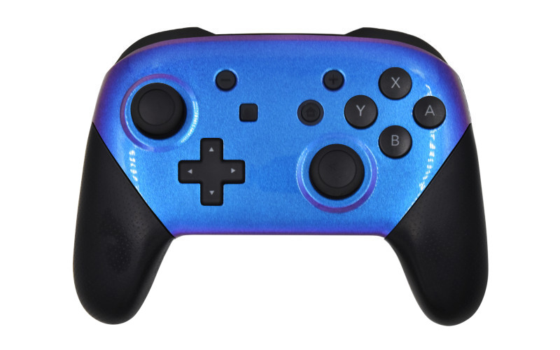 Nintendo Switch Pro Controller - Blue Chameleon | megamodz.com