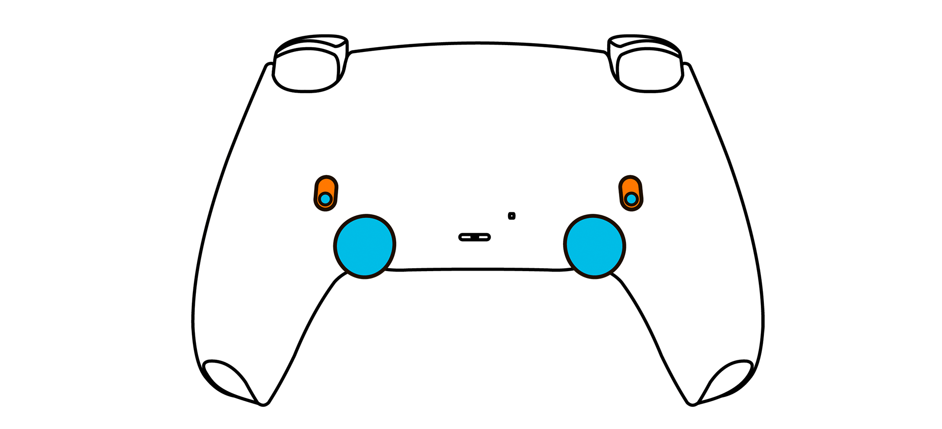 PS5 Controller With Paddles