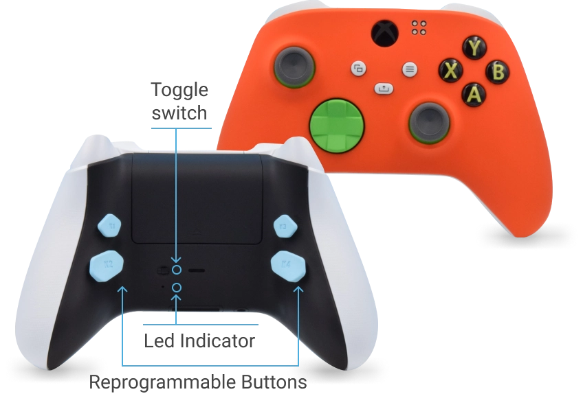  Custom Wireless UN-MODDED PRO Controller compatible